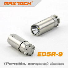 MAXTOCH inox ED5R-9 320 Lumens crie porte-clés lampe de poche LED